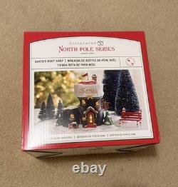 Dept 56 SANTA'S BOOT SHOP North Pole Village 6013444FE 2025 FIRST EDITION