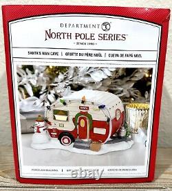 Dept 56 SANTA'S MAN CAVE North Pole Village 6011404 BRAND NEW 2023 Department