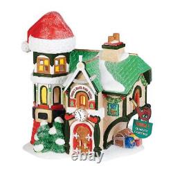Dept 56 SANTA'S NORTH POLE OFFICE #4036540 NRFB Village check & double check