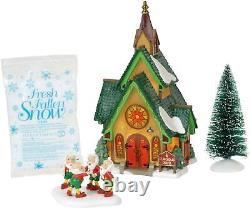 Dept 56 ST. NICHOLAS CHAPEL BOX Set of 4 NORTH POLE 6000616 Department D56 New