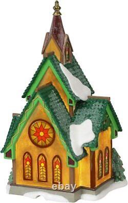 Dept 56 ST. NICHOLAS CHAPEL BOX Set of 4 NORTH POLE 6000616 Department D56 New