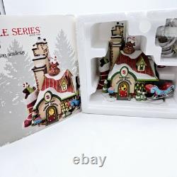 Dept 56 Santa's Helpers Training Academy North Pole Christmas Village in Box