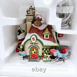 Dept 56 Santa's Helpers Training Academy North Pole Christmas Village in Box