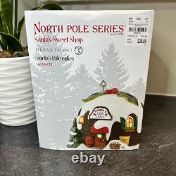 Dept 56 Santa's Little Cakes 4044833 North Pole Sweet Shops New In Box