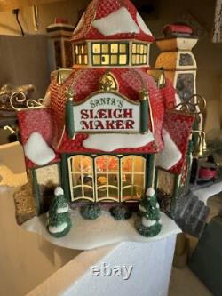 Dept. 56 Santa's Sleigh Maker North Pole Series #56950 Collectors Edition Tested