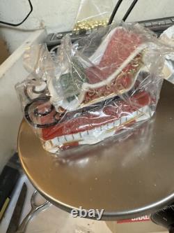 Dept. 56 Santa's Sleigh Maker North Pole Series #56950 Collectors Edition Tested