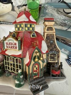 Dept. 56 Santa's Sleigh Maker North Pole Series #56950 Collectors Edition Tested