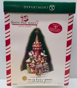 Dept 56 Santa's Toy Co Early Release 15th Anniv 56.56892 North Pole Box
