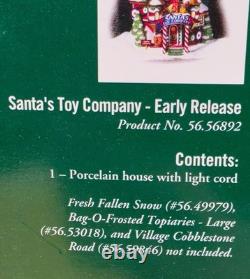 Dept 56 Santa's Toy Co Early Release 15th Anniv 56.56892 North Pole Box