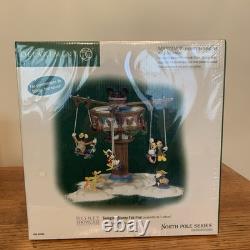 Dept 56 Sealed NOS Swinging Disney Fab Five (Set Of 3) 56.56866 North Pole Ser