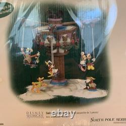 Dept 56 Sealed NOS Swinging Disney Fab Five (Set Of 3) 56.56866 North Pole Ser