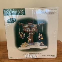 Dept 56 Sealed NOS Swinging Disney Fab Five (Set Of 3) 56.56866 North Pole Ser