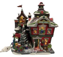 Dept 56 Sesame Street At The North Pole Village + Christmas Gifts From Elmo 2006