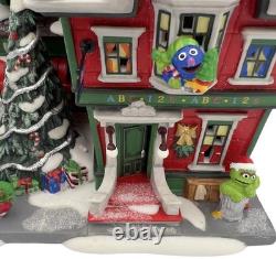 Dept 56 Sesame Street At The North Pole Village + Christmas Gifts From Elmo 2006