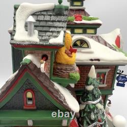 Dept 56 Sesame Street At The North Pole Village + Christmas Gifts From Elmo 2006