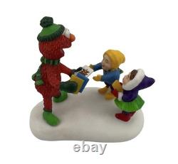 Dept 56 Sesame Street At The North Pole Village + Christmas Gifts From Elmo 2006