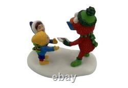 Dept 56 Sesame Street At The North Pole Village + Christmas Gifts From Elmo 2006