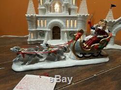 Dept 56 Snow Carnival Ice Palace Castle King & Queen Carriage Christmas Village