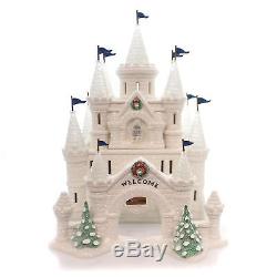 Dept 56 Snow Carnival Ice Palace Castle Santa Elf North Pole Christmas Village