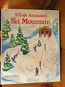 Dept 56 Snow Village Animated Ski Mountain #52733 New not opened or out of box