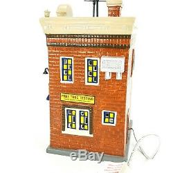 Dept 56 Snow Village Neil's TV & Repair Lighted Store Shop 6003136 NEW Ltd #0970