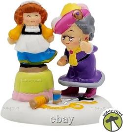 Dept 56 Stitch In Yule Time North Pole 2019 + 2 Accessories 6003111 RARE NEW