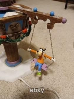 Dept 56 Swinging Disney Fab Five North Pole Winter/Christmas (1 piece broken)