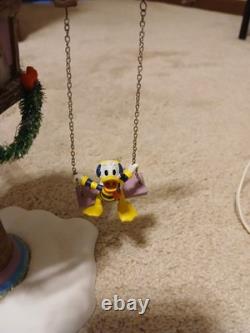 Dept 56 Swinging Disney Fab Five North Pole Winter/Christmas (1 piece broken)