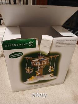 Dept 56 Swinging Disney Fab Five North Pole Winter/Christmas (1 piece broken)