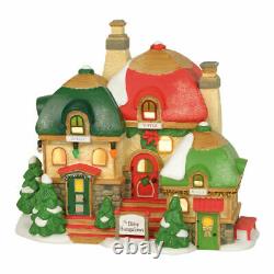 Dept 56 THE BITSY BUNGALOWS North Pole Village 6003108 DEALER STOCK-NEW IN BOX