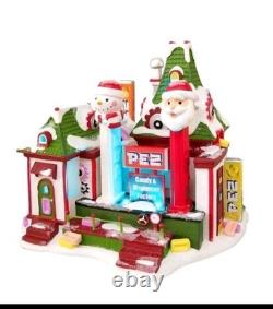 Dept 56 THE IMPERIAL PALACE OF PEZ North Pole Village 6013440 NEW Ripped Box