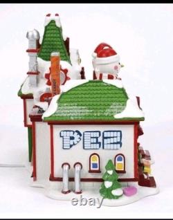 Dept 56 THE IMPERIAL PALACE OF PEZ North Pole Village 6013440 NEW Ripped Box