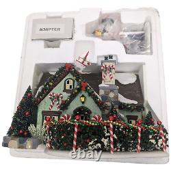 Dept 56 The Peppermint House Christmas Lane Village Lighted 55350 Retired Video