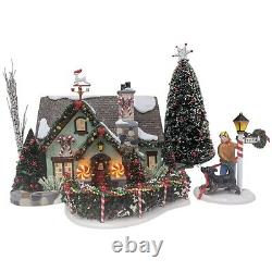 Dept 56 The Peppermint House Christmas Lane Village Lighted 55350 Retired Video