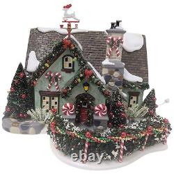 Dept 56 The Peppermint House Christmas Lane Village Lighted 55350 Retired Video