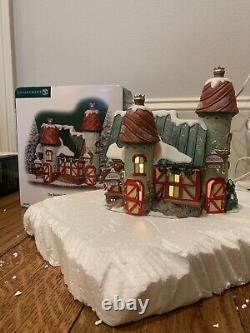 Dept. 56 The Reindeer Stables-Prancer and Vixen North Pole Village