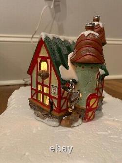 Dept. 56 The Reindeer Stables-Prancer and Vixen North Pole Village