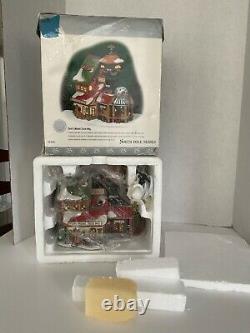 Dept 56 Toots Model Train Mfg. North Pole Series WORKS withCord Bulb Box #56.56728