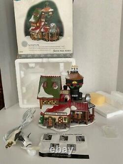 Dept 56 Toots Model Train Mfg. North Pole Series WORKS withCord Bulb Box #56.56728