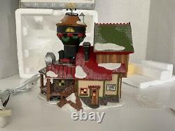 Dept 56 Toots Model Train Mfg. North Pole Series WORKS withCord Bulb Box #56.56728