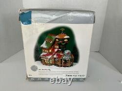 Dept 56 Toots Model Train Mfg. North Pole Series WORKS withCord Bulb Box #56.56728