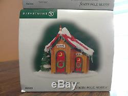 Dept 56 Up North Outhouse Marshmallow Around Campfire Elf Christmas Village Lot