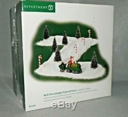 Dept 56 Village Accessory North Pole Animated Train Track 53030 Mib