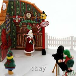 Dept 56 Village Animated Photo with Santa