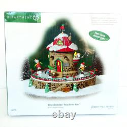 Dept 56 Village Animated Polar Roller Rink 56764 North Pole Series NEW SEALED