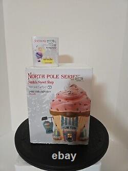 Dept 56 Yum Yum Cupcakes + Finishing Touches. Mint Boxed Elves Baking. Christmas