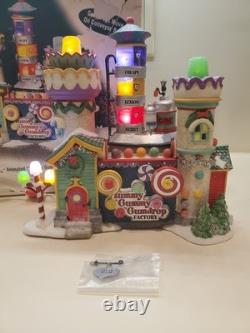Dept 56 Yummy Gummy Gumdrop Factory #56.56771 North Pole Series/EUC/WORKS GREAT