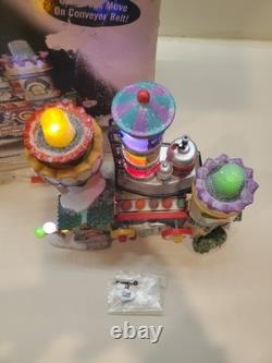 Dept 56 Yummy Gummy Gumdrop Factory #56.56771 North Pole Series/EUC/WORKS GREAT