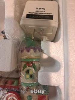Dept 56 Yummy Gummy Gumdrop Factory #56.56771 North Pole Series/EUC/WORKS GREAT