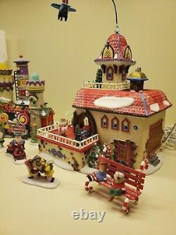 Dept 56 Yummy Gummy Gumdrop Factory, Checking it Twice, & Bjorn Turoc READ